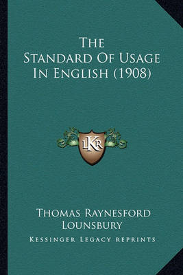 Book cover for The Standard of Usage in English (1908)