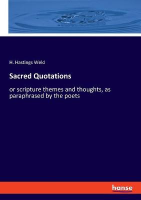 Book cover for Sacred Quotations