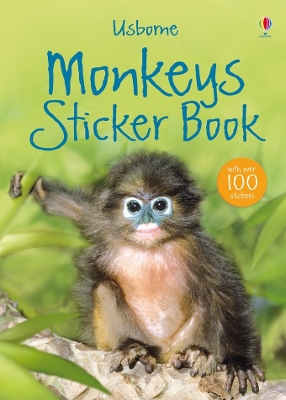 Book cover for Monkeys Sticker Book