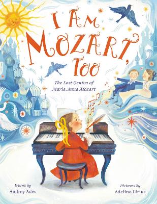 Book cover for I Am Mozart, Too