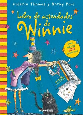 Book cover for Libro de Actividades de Winnie (Con Pegatinas)