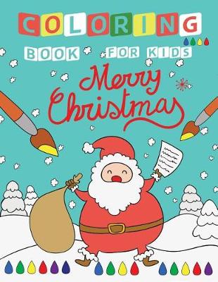 Cover of Merry Christmas Coloring book for kids