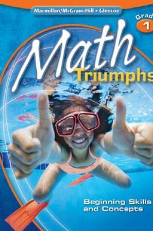 Cover of Math Triumphs, Grade 1