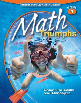 Cover of Math Triumphs, Grade 1