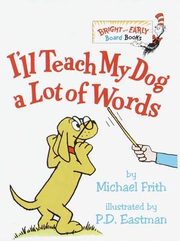 Book cover for I'll Teach My Dog a Lot of Words