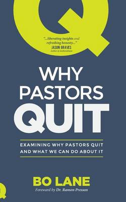 Book cover for Why Pastors Quit