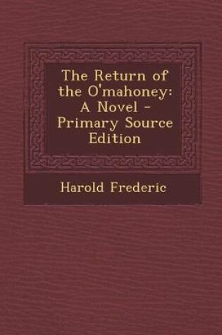 Cover of Return of the O'Mahoney