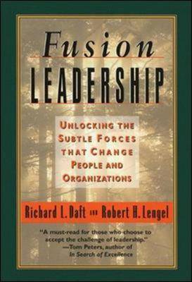 Book cover for Fusion Leadership