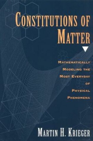 Cover of Constitutions of Matter