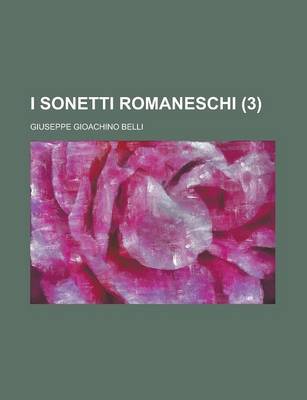 Book cover for I Sonetti Romaneschi (3 )