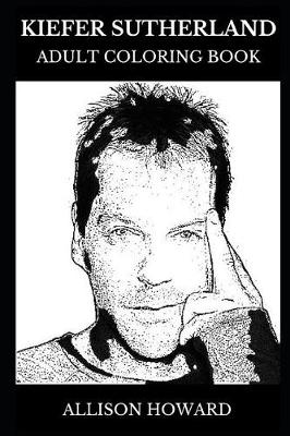 Cover of Kiefer Sutherland Adult Coloring Book