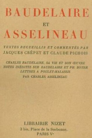 Cover of Baudelaire Et Asselineau