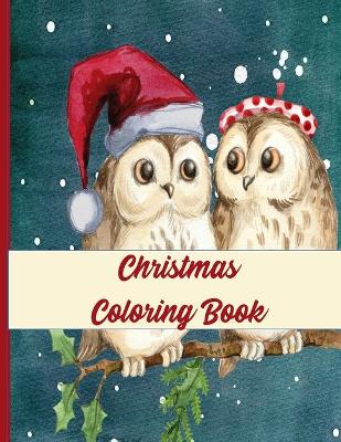 Book cover for Christmas Coloring Book