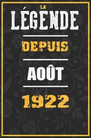 Cover of La Legende Depuis AOUT 1922