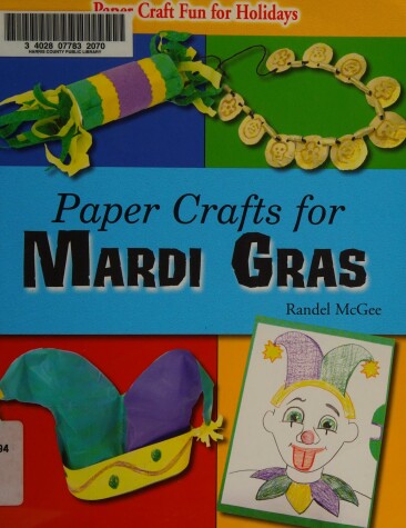 Book cover for Paper Crafts for Mardi Gras