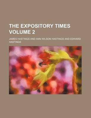 Book cover for The Expository Times Volume 2