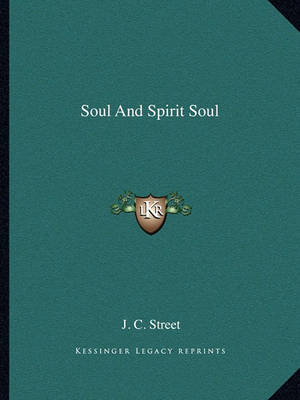 Book cover for Soul and Spirit Soul