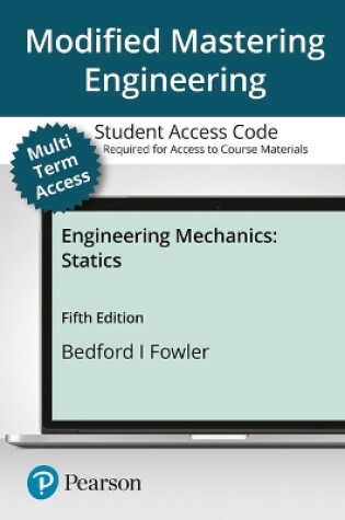 Cover of Modified Mastering Engineering with Pearson Etext -- Access Card -- For Engineering Mechanics