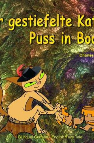Cover of Der Gestiefelte Kater. Puss in Boots. Charles Perrault. Bilingual German - English Fairy Tale