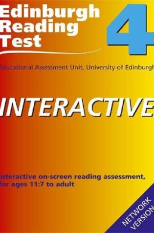 Cover of Edinburgh Reading Test Interactive (ERTi) 4 Network CD-ROM