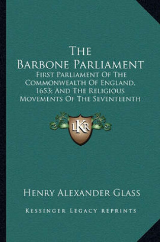 Cover of The Barbone Parliament the Barbone Parliament