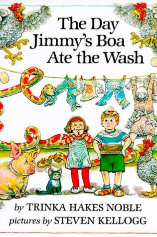 Cover of The Day Jimmy's Boa Ate the Wash