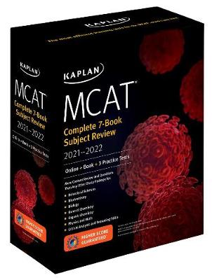Cover of MCAT Complete 7-Book Subject Review 2021-2022
