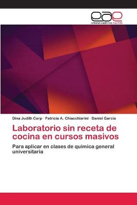 Book cover for Laboratorio sin receta de cocina en cursos masivos