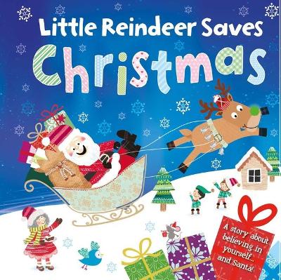 Book cover for Little Reindeer Saves Christmas