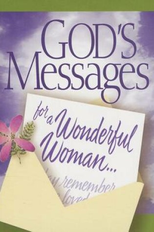 Cover of God's Messages for a Wonderful Woman