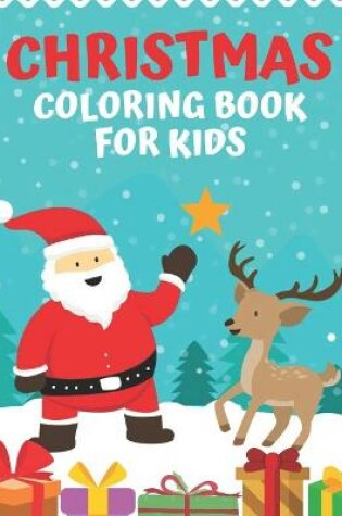 Cover of Christmas Coloring Book For Kids