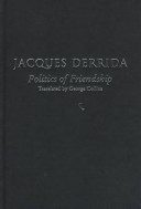 Cover of The Politics of Friendship