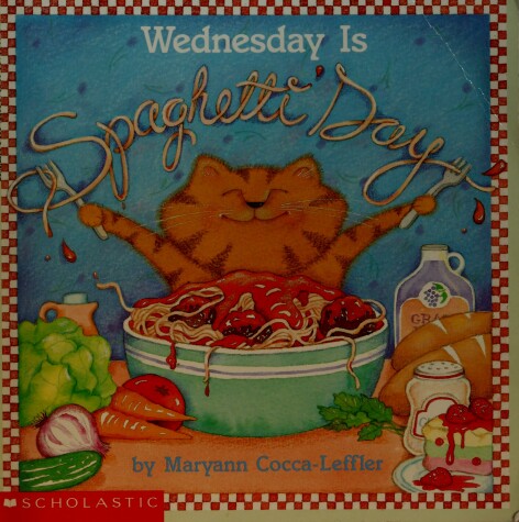 Book cover for Wednesday is Spaghetti Day