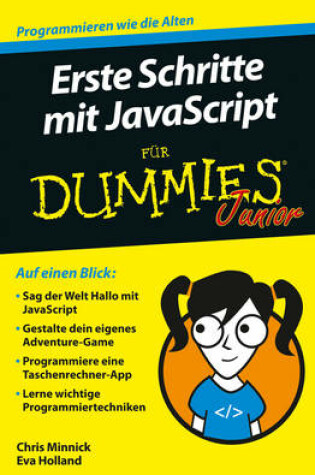 Cover of Erste Schritte mit JavaScript für Dummies Junior