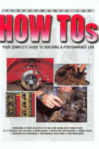 Cover of Performance Car How to's