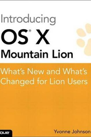 Cover of Introducing OS X Mountain Lion