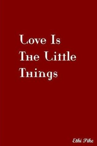 Cover of Love Is The Little Things