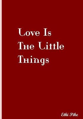 Book cover for Love Is The Little Things