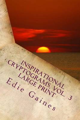 Book cover for Inspirational Cryptograms, Vol. 3