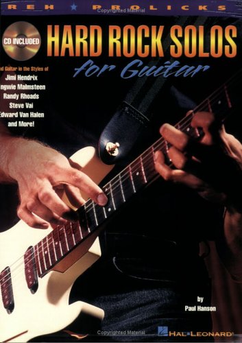 Book cover for Hard Rock Solos for Guitar