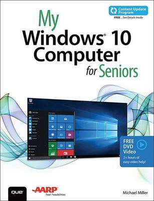 Book cover for My Windows 10 Computer for Seniors (Includes Video and Content Update Program)