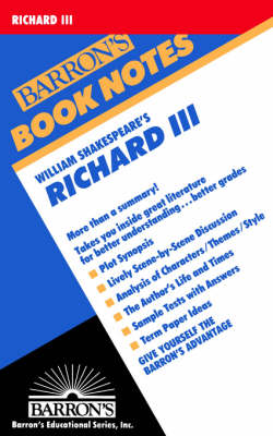 Book cover for Richard III