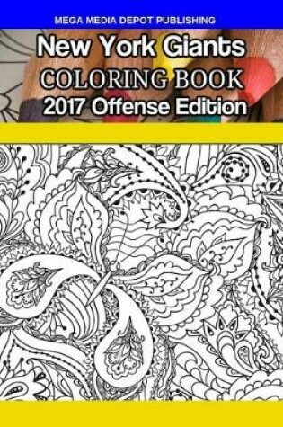 Cover of New York Giants Coloring Book