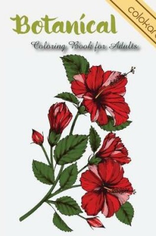 Cover of Botanical Coloring Book for Adults