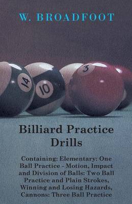 Book cover for Billiard Practice Drills - Containing