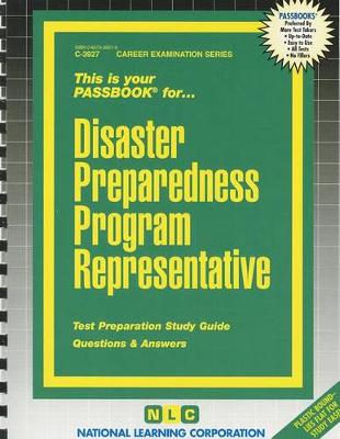 Book cover for Disaster Preparedness Program Representative