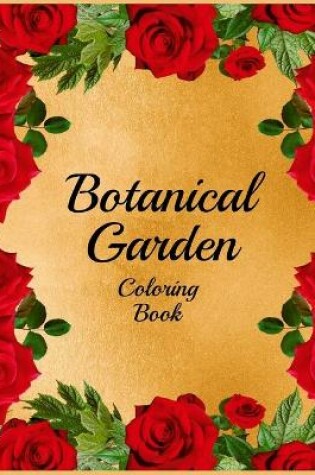 Cover of Botanical Garden Coloring Book