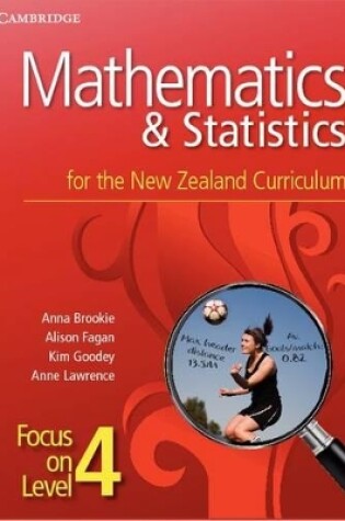 Cover of Mathematics and Statistics for the New Zealand Curriculum Focus on Level 4