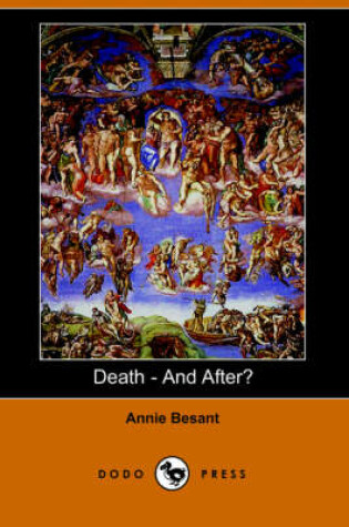 Cover of Death - And After? (Dodo Press)