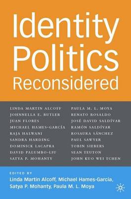 Book cover for Identity Politics Reconsidered